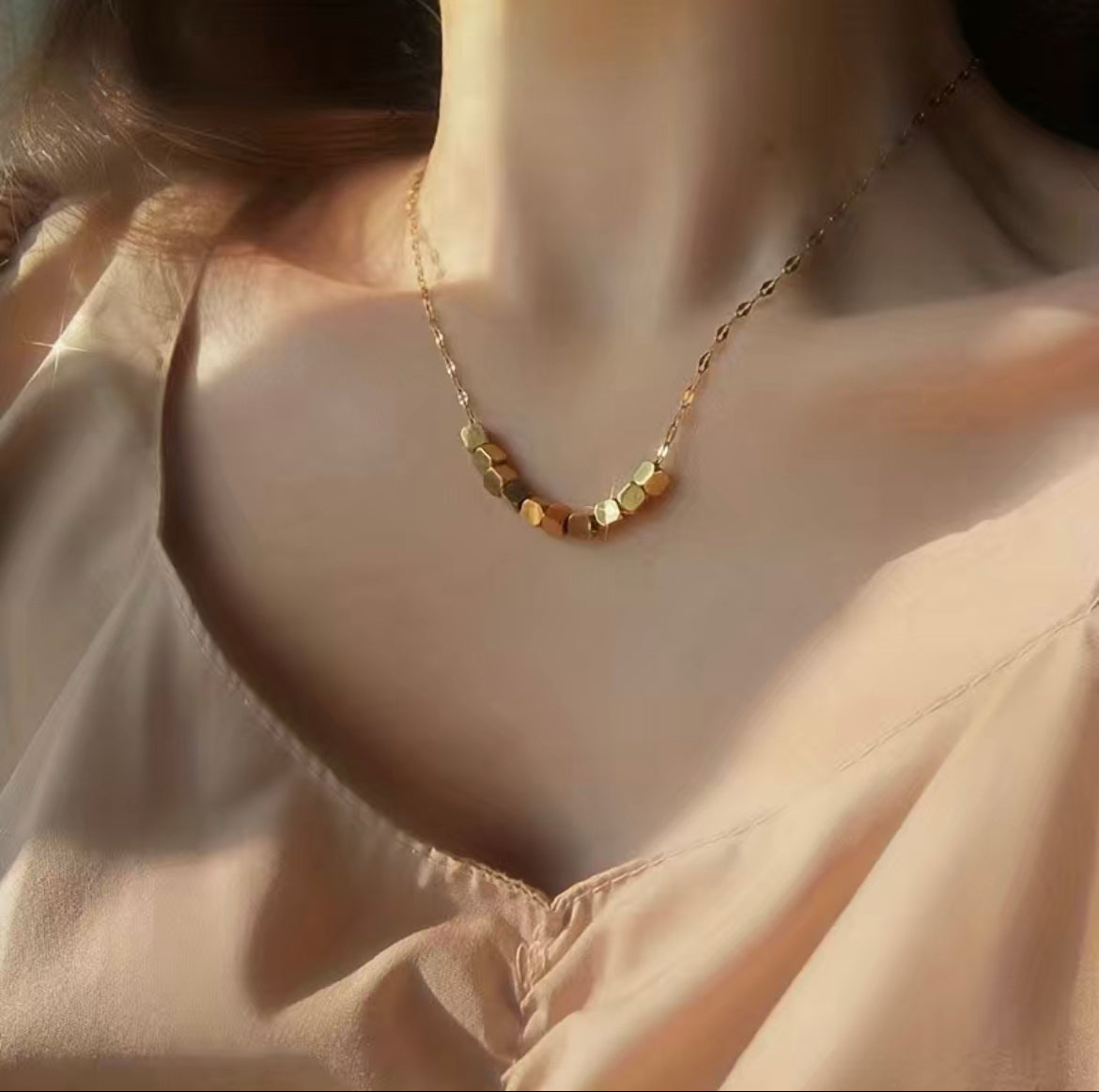 Simply Sweet Gold necklace