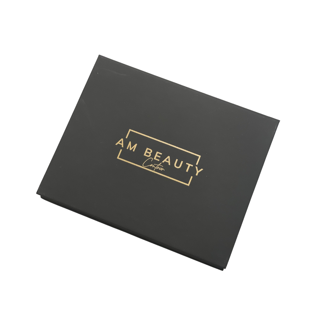 Matte highlight and contour palette