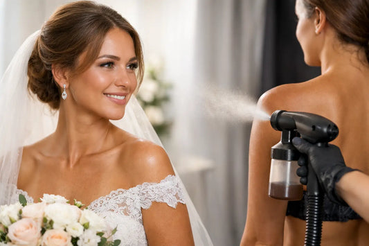 When to Get a Spray Tan Before Wedding