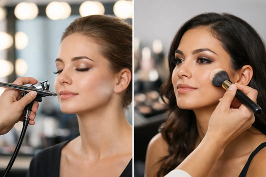 Airbrush Makeup vs Traditional Makeup for Events