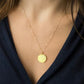 sweetheart medallion necklace