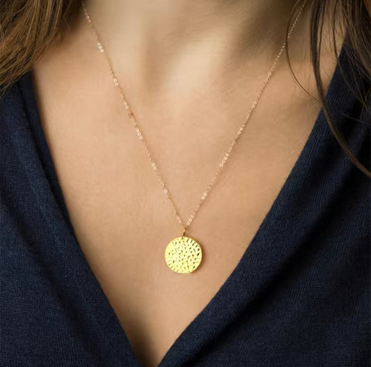 sweetheart medallion necklace